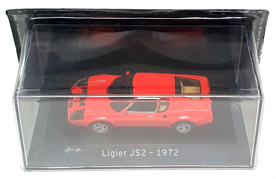 Altaya 1/43 Scale Diecast 151023E - 1972 Ligier JS2 - Red