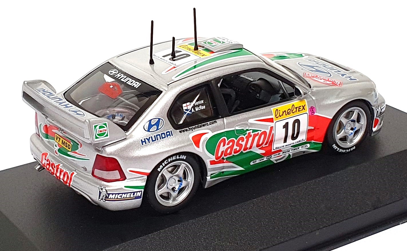 Skid Vitesse 1/43 Scale SKM192 - Hyundai Accent WRC #10 Monte