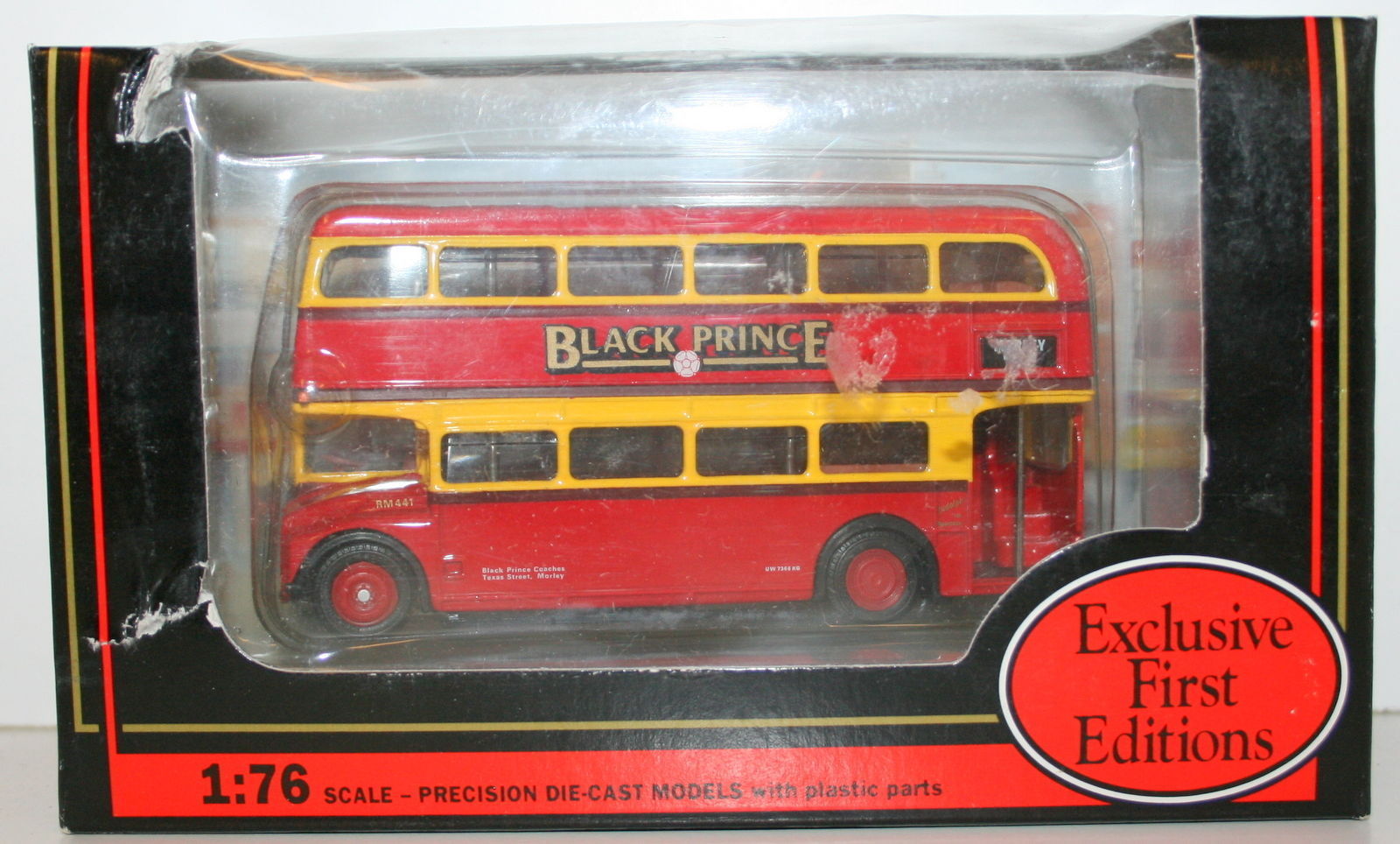 EFE 1/76 15603 ROUTE MASTER BUS BLACK PRINCE #X51 MORLEY