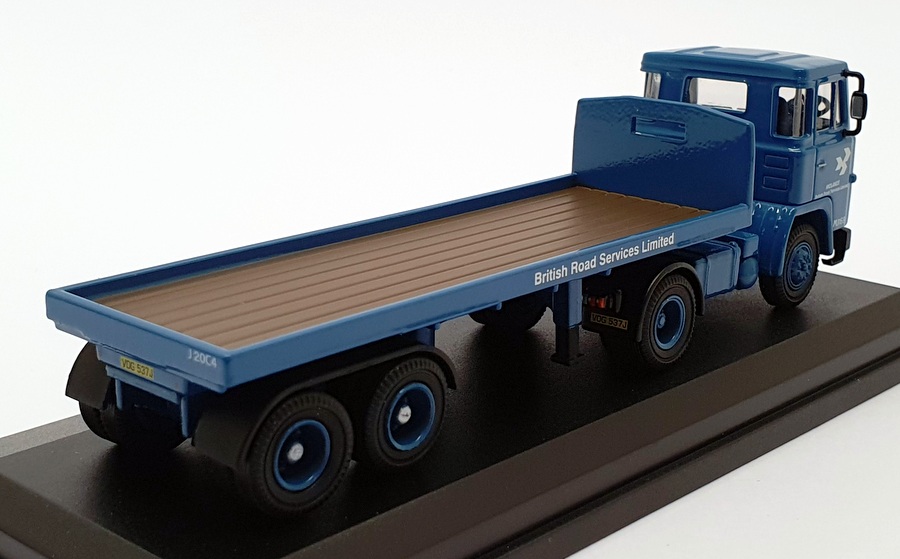 Oxford Diecast 1/76 Scale 76SC110001 - Scania 110 Flatbed Trailer - BRS