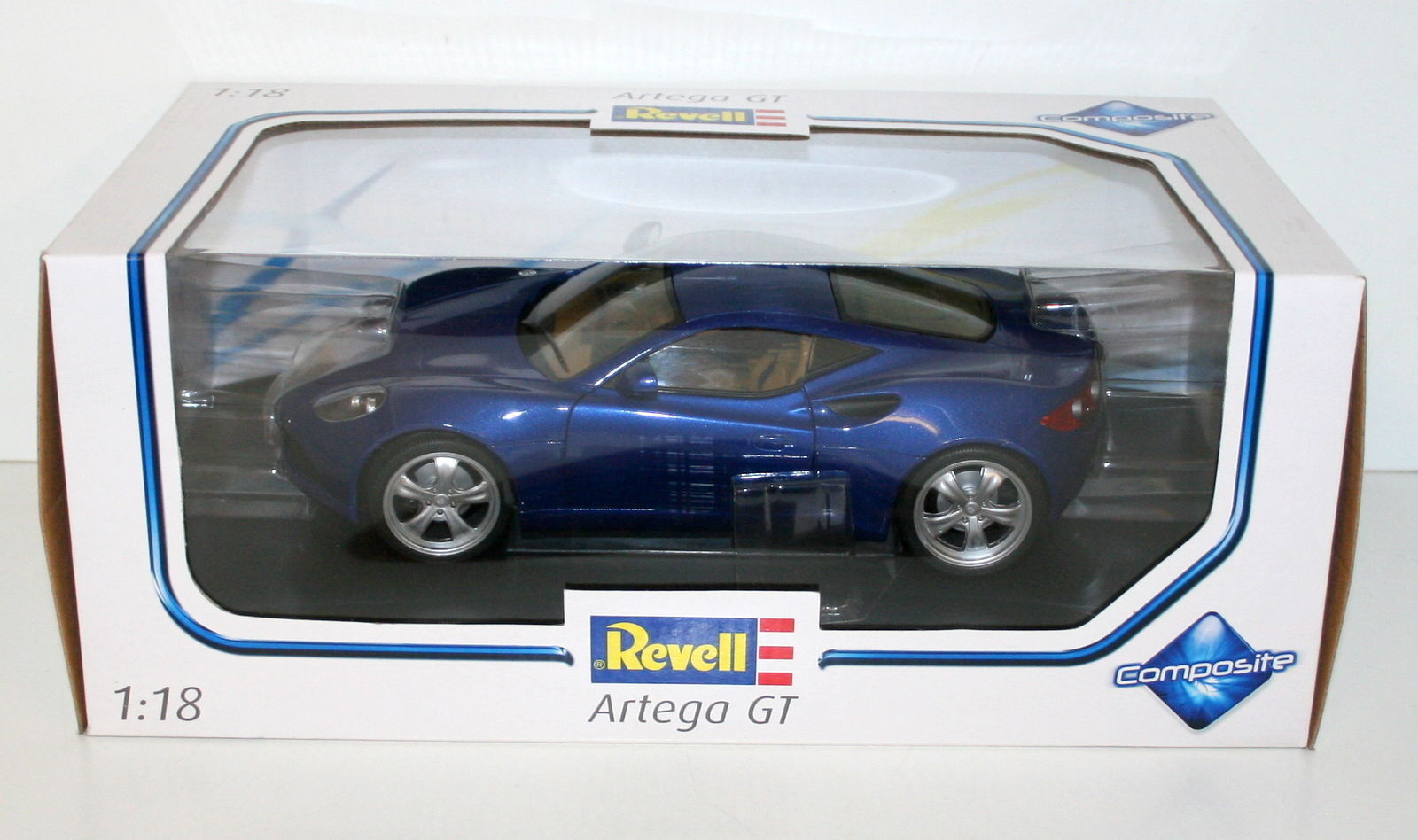 【新品・未開封】Revell artega GT 1:18 ミニカー　青 REVELL 1/18 09025 ARTEGA GT BLUE | eBay.de