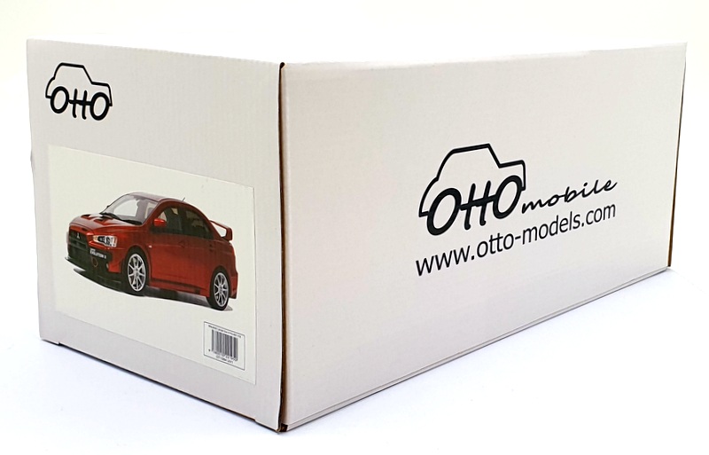 Otto Models 1/18 scale Resin OT1084 - Mitsubishi Lancer Evo X FQ 400 - Red