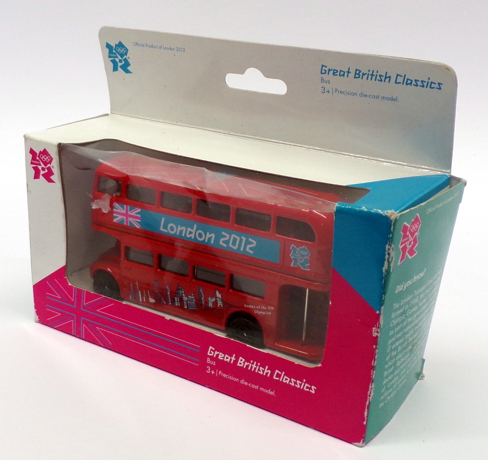 Corgi 1/76 Scale TY82319 - Routemaster Double Deck Bus - London 2012