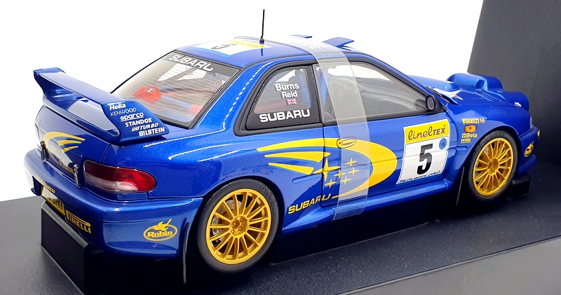 ミニカー AUTO ART (SUBARU NEW AGE IMPREZA WRC ) AUTOart 1:32 Subaru Impreza WRC 2002 Rally Monte-Carlo