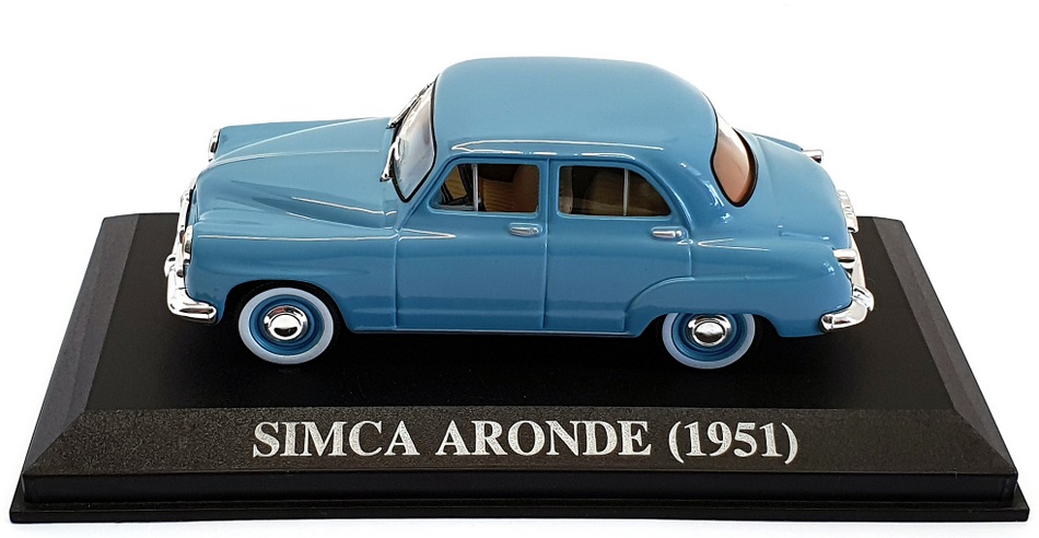 Altaya 1/43 Scale Diecast 20921V - 1951 Simca Aronde - Blue