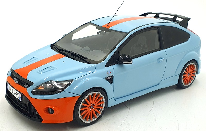 Otto Mobile 1/18 Scale OT1011 Ford Focus RS MK2 Le Mans Edition Blue/Orange