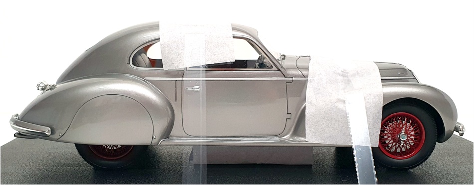 Cult 1/18 Scale CML055-3 - 1939 Alfa Romeo 2500S Berlinetta Touring - Met Silver Cult 1/18 Scale CML055-3 - 1939 Alfa Romeo 2500S Berlinetta Touring - Met Silver