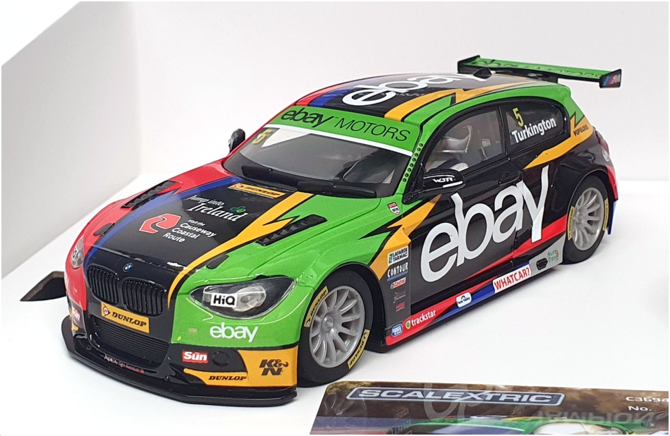 Scalextric 1/32 Scale C3694A - BMW Honda BTCC Champions 2014 & 2015