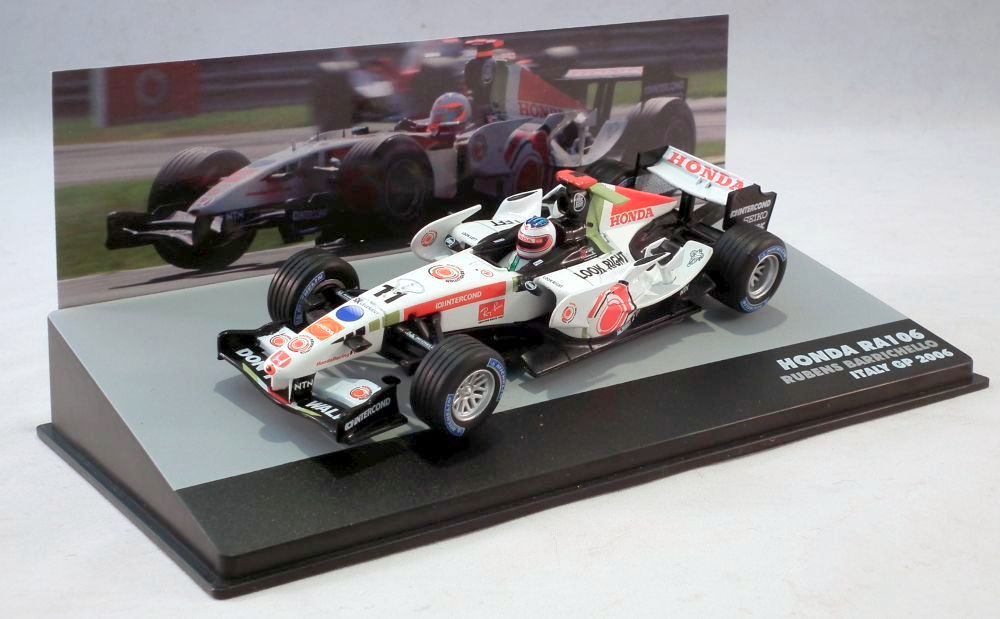 Atlas Editions 1/43 Scale 20219K - F1 Honda RA106 Italy GP 2006