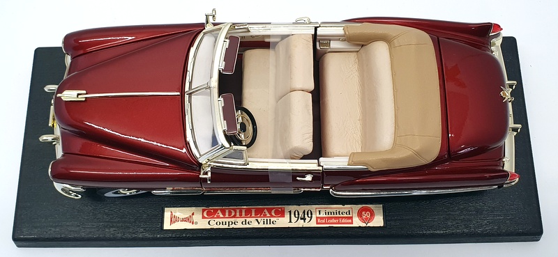 Road Legends 1/18 Scale 92307 - 1949 Cadillac Coupe deVille - Red