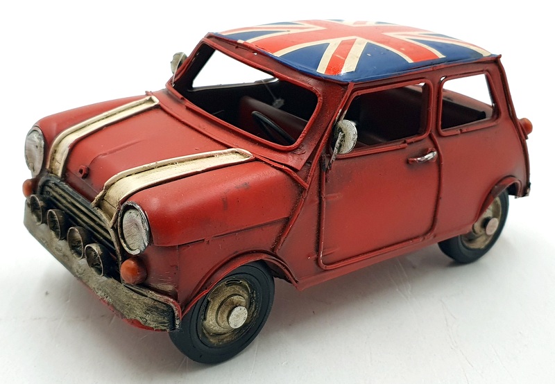 Kreatif Kraft Tin Plate Metal 84101 - Union Jack Car Ornament