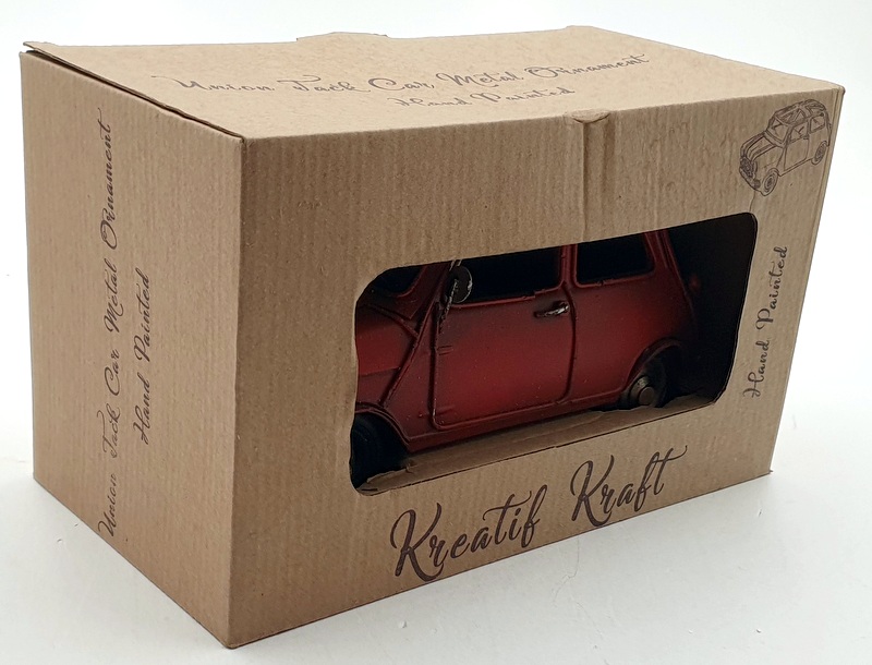 Kreatif Kraft Tin Plate Metal 84101 - Union Jack Car Ornament