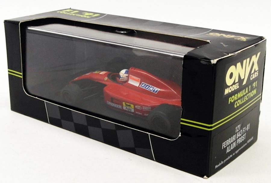 Onyx 1/43 Scale Model Car 121 - Ferrari 643 F1-91 - Alain Prost