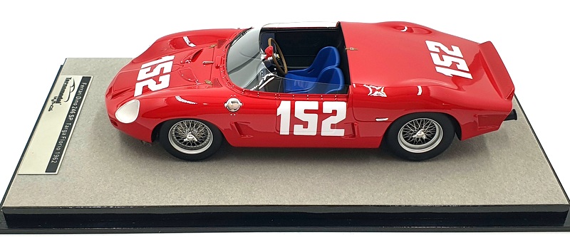 Tecnomodel 1/18 Scale TM18-129C Ferrari Dino 246 SP Targa Florio 1962 #152 Tecnomodel 1/18 Scale TM18-129C Ferrari Dino 246 SP Targa Florio 1962 #152