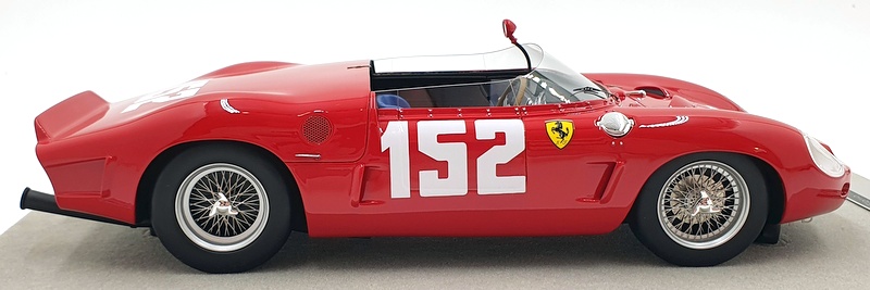 Tecnomodel 1/18 Scale TM18-129C Ferrari Dino 246 SP Targa Florio 1962 #152 Tecnomodel 1/18 Scale TM18-129C Ferrari Dino 246 SP Targa Florio 1962 #152