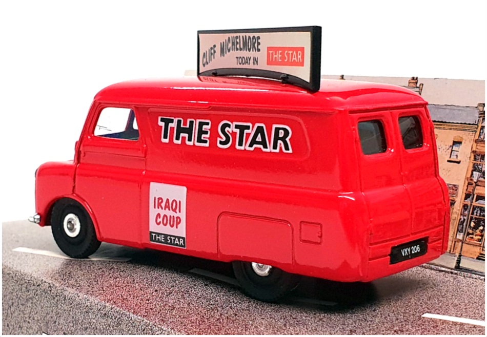 Corgi 1/43 Scale Diecast D981 - Bedford CA Van The Star - Red