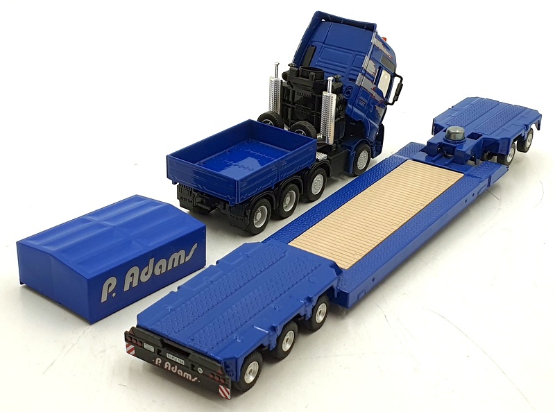 Siku 1/50 Scale Diecast 3931 - MAN Heavy Haulage Unit With Low Loader