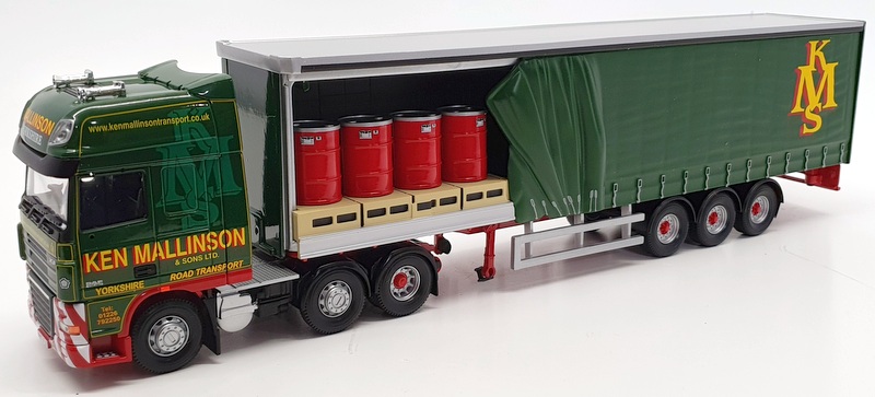 CORGI 1／50 DAF105 トレーラーヘッド　未展示 Corgi CC14111; DAF 105 Artic; Flatbed, Skips Load; Paul