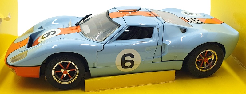 Jouef 1/18 Scale Diecast 48824 - Ford GT40 Le Mans 1969 Gulf #6