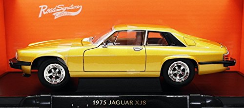 Road Signature 1/18 Scale Model Car 92658 - 1975 Jaguar XJS - Gold