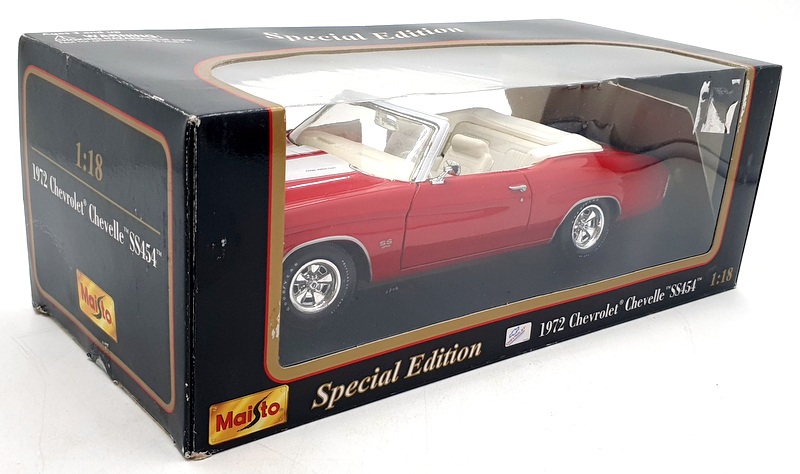 Maisto 1/18 Scale Diecast 31892 1972 Chevrolet Chevelle SS454