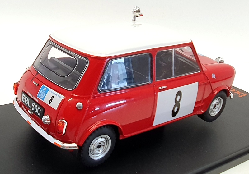 IXO Models 1/18 Scale 18RMC065B.20 - 1965 Mini Cooper S #8 Hopkirk/Lidden RAC