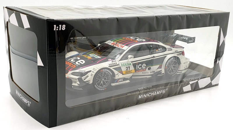 BMW M3 E92 DTM 2013 シュナイツァー ミニチャンプス 1/18 Minichamps 1/18 Scale - 100 132221 - BMW M3 DTM E92 Team