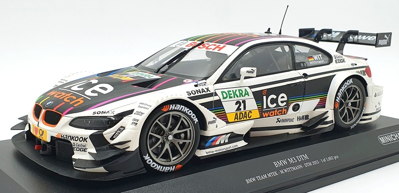 Minichamps 1/18 Scale - 100 132221 - BMW M3 DTM E92 Team