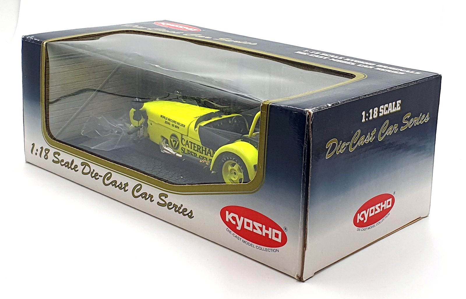 Kyosho 1/18 scale Diecast 7022Y - Caterham Super Seven JPE