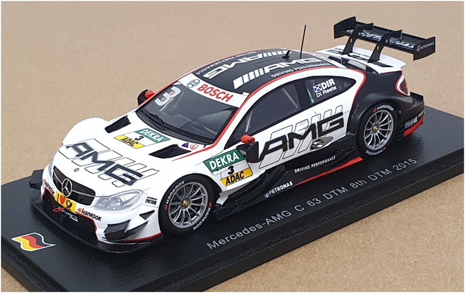 Spark 1/43 Scale SG221 - Mercedes AMG C 63 DTM 8th DTM 2015 | eBay