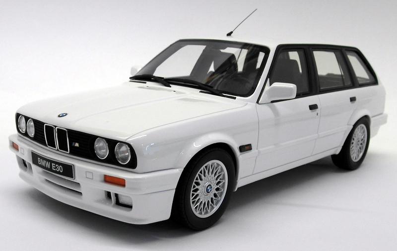 BMW E30ツーリング 1/18 ホワイト OTTOモデル Otto 1/18 Scale Resin - OT238 BMW E30 Touring M Pack Alpine