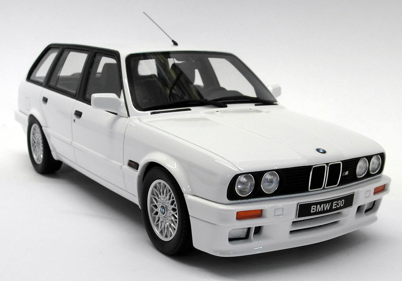 Otto 1/18 Scale Resin - OT238 BMW E30 Touring M Pack Alpine White