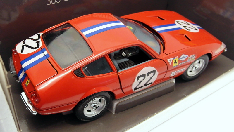 Giodi 1/18 Scale Diecast - 74007 Ferrari 365 GTB / 4 #22 Racing Giodi 1/18 Scale Diecast - 74007 Ferrari 365 GTB / 4 #22 Racing