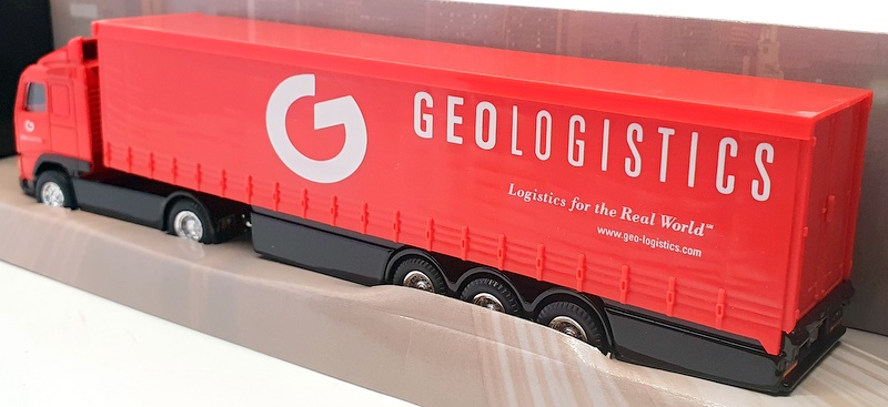 Corgi 1/64 Scale Model Truck 59553 - Volvo Curtainside Geologistics