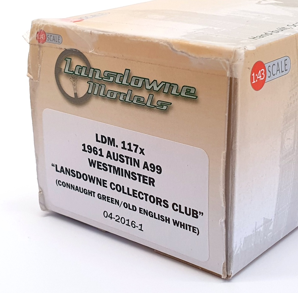 Lansdowne Models 1/43 Scale LDM117X - 1961 Austin A99 Westminster - 1 Of 60