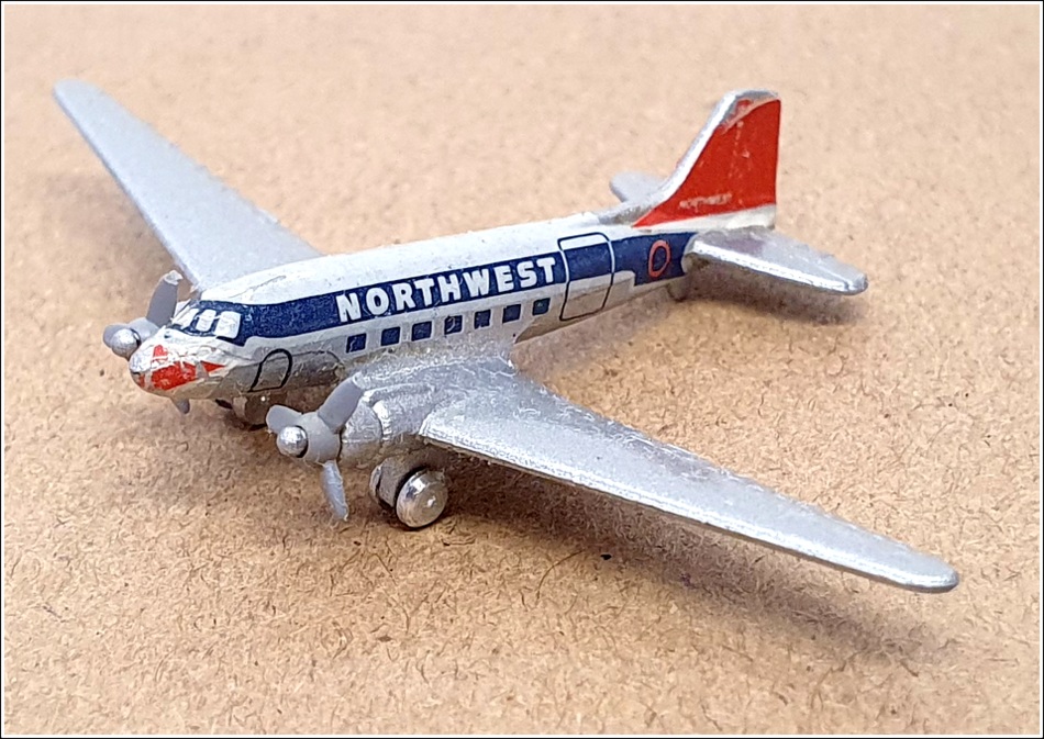 Schabak 1/600 Scale 932/37 - Douglas DC-3 Aircraft - Northwest