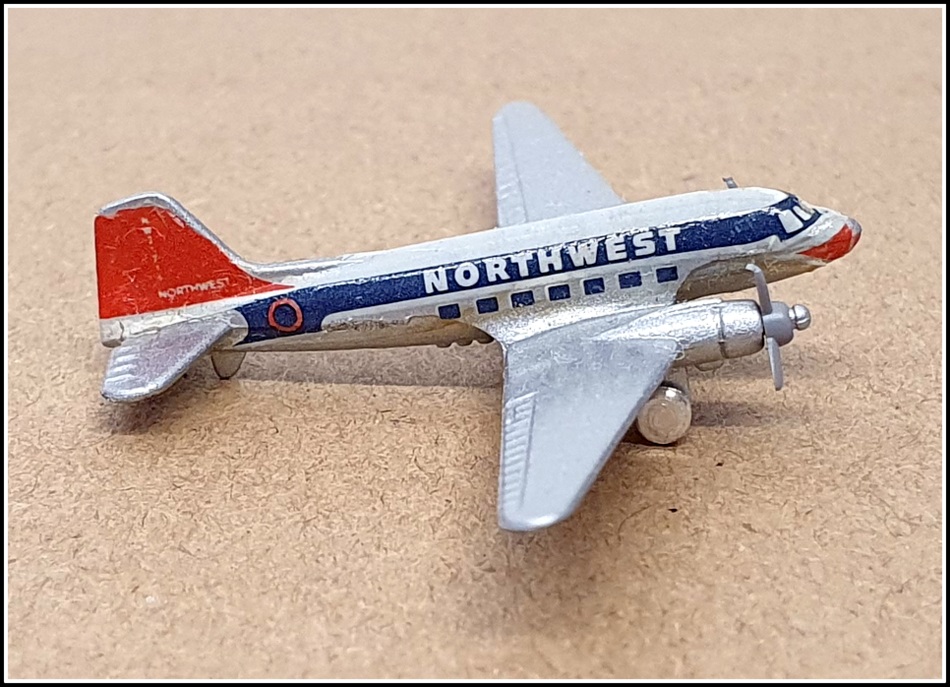 Schabak 1/600 Scale 932/37 - Douglas DC-3 Aircraft - Northwest