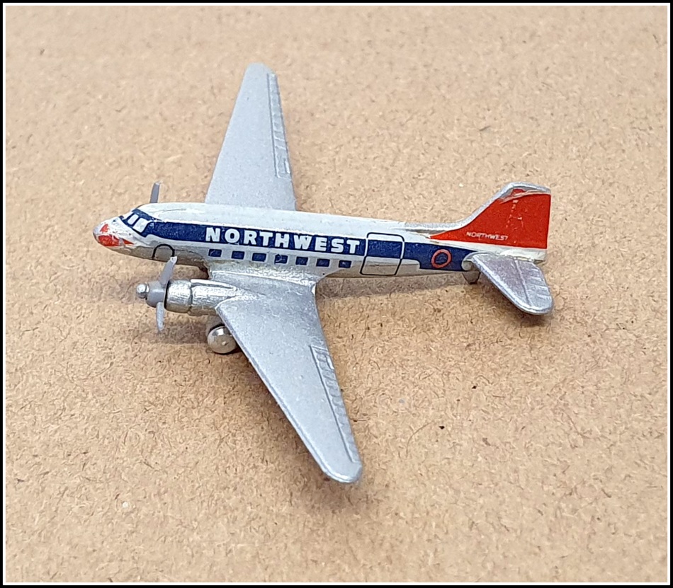 Schabak 1/600 Scale 932/37 - Douglas DC-3 Aircraft - Northwest