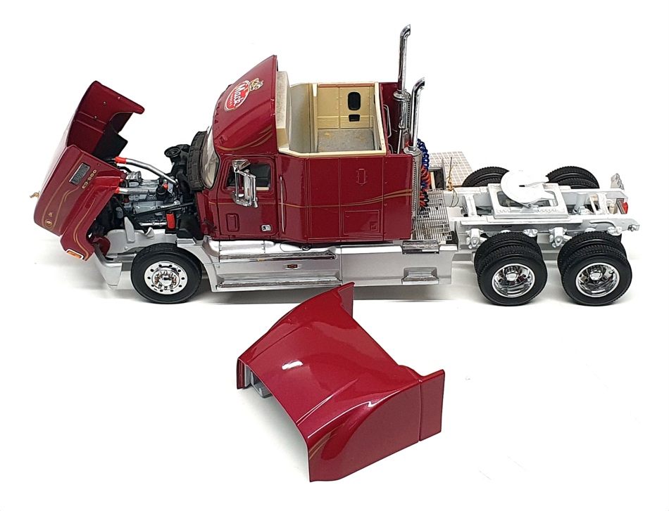 Franklin Mint 1/32 Scale Diecast B11U024 - 1993 Mack Truck - Dk Red