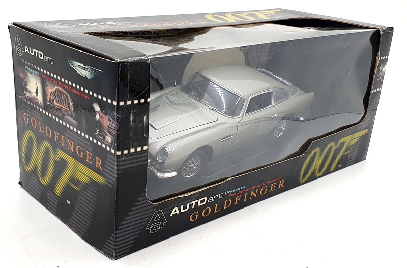 Autoart 1/18 Scale 70020 Aston Martin DB5 Silver 007 James Bond