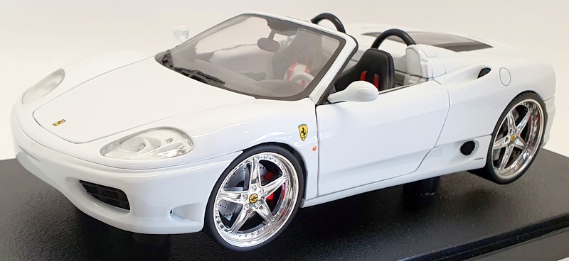 Hot Wheels 1/18 Scale Model Car C3866 - Ferrari 360 Spyder Customised ...