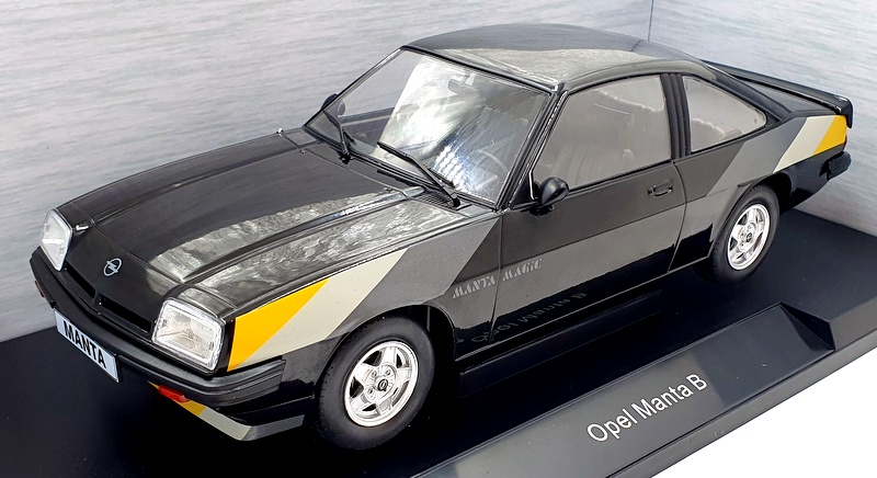 ModelCarGroup 1:18 Opel Manta B Magic Année De Construction 1980 Noir Modelcar Group Mcg18256