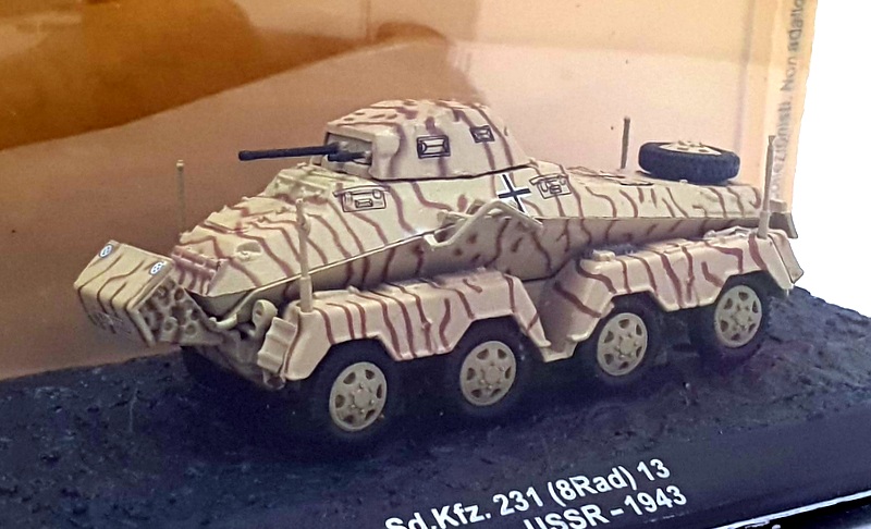 Altaya 1/72 Scale AL14820 - Sd.Kfz. 231 (8Rad) 13 Pz.Div USSR 1943