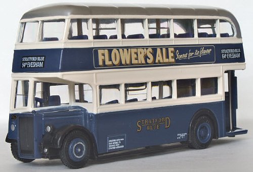 EFE 1/76 Scale Model Bus 16107 - Leyland PD2 Highbridge Stratford Blue