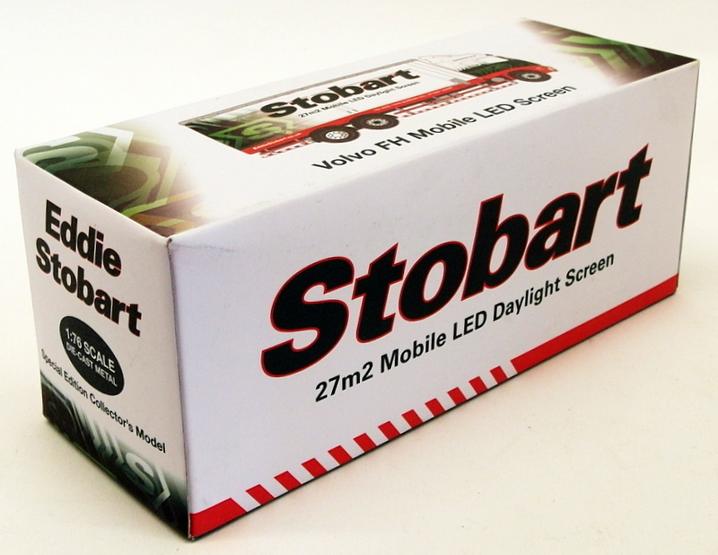 Atlas Editions 1/76 Scale 4 649 105 - Volvo FH Mobile LED Screen - Stobart