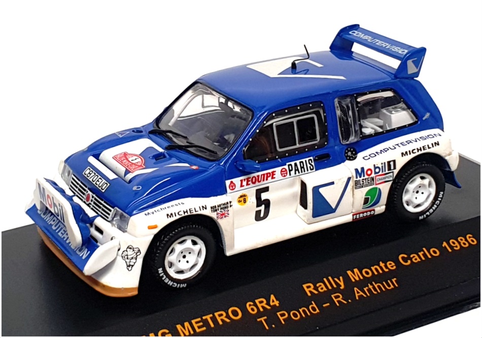 Ixo échelle 1/43 RAC033 - MG Metro 6R4 #5 Monte Carlo 1986