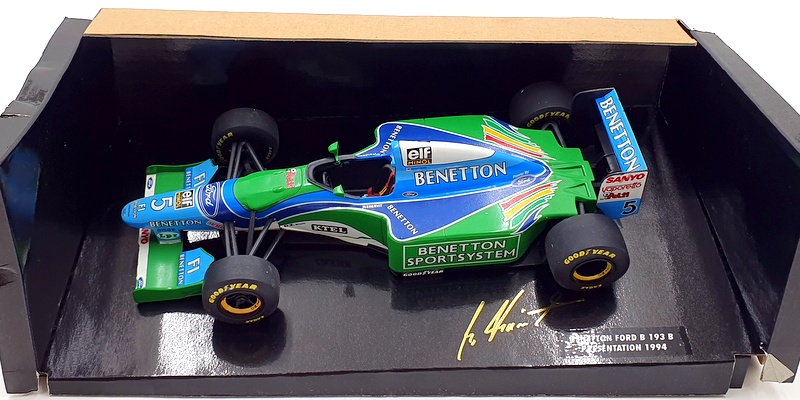Minichamps 1/18 Scale Diecast 510 941815 Benetton 193B Test Car M.Schumacher 94