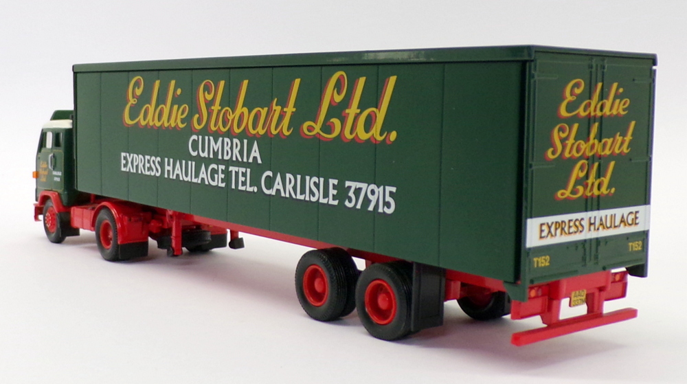 Corgi 1/50 Scale Model Truck CC13101 - Volvo F88 Box Trailer - Stobart