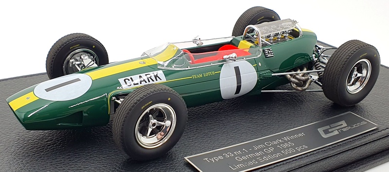 GP Replicas 1/18 Scale Resin GP123B - Lotus type 33 #1 J.Clark German 1965