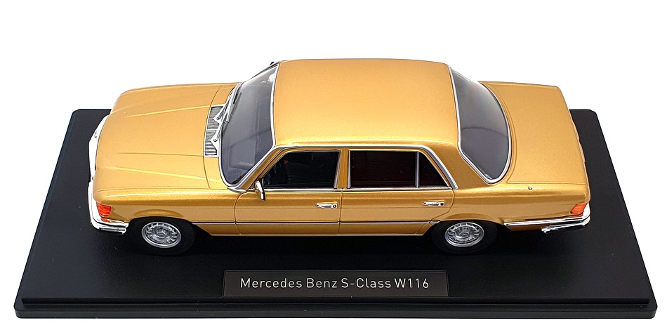 iScale 1/18 Scale 18083 - Mercedes Benz S-Class W116 - Metallic Gold